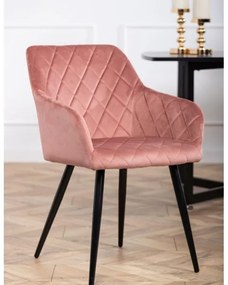 SET 2x Sedia da pranzo RICO rosa