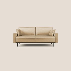 Arthur divano moderno in velluto morbido impermeabile T01