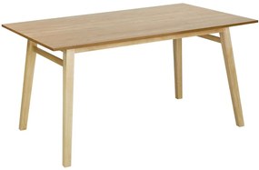 Tavolo da pranzo legno chiaro 150 x 90 cm VARLEY Beliani