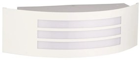Applique Bianca E27 IP54 da Esterno Antiabbagliamento - Serie SHELL