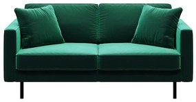 Divano in velluto verde 167 cm Kobo - MESONICA