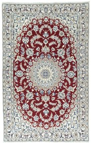 Nain Tappeto persiano 100 x 160 Rosso (Iran) Annodato A Mano