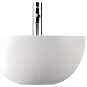 Lavabo D'Appoggio 40 Cm Lullaby "Meg" Bianco Opaco