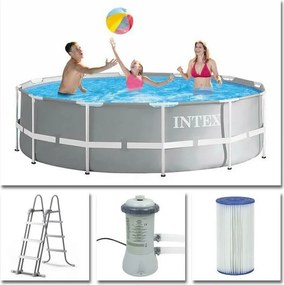 Intex - Set Piscina Prism Frame 366x99cm 26716GN