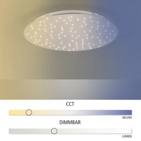 Leuchten Direkt 14673-55 - Lampada LED dimmerabile SPARKLE LED/18W/230V + T
