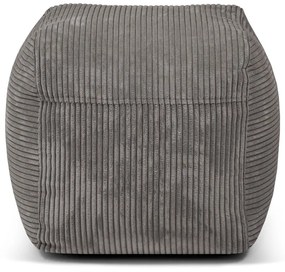 Puof a sacco viola con rivestimento in velluto a coste Plus 50 Lounge – SLOWDOWN