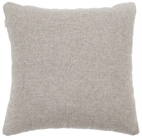 Cuscino grigio chiaro per divano componibile con rivestimento in lana e lino Hugg - Gazzda