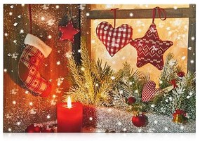 Markslöjd 704359 - Quadro LED decorativo luminoso CANVAS LED/0,18W/3xAA