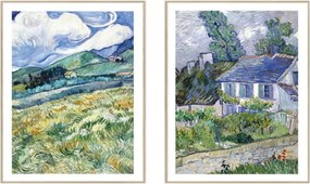 Set di dipinti - replica 2 pz 30x40 cm Van Gogh – knor
