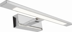 Illuminazione a specchio da bagno LED KLIMT, 8W, 230V, 3000/4000/6000K, 40 cm, IP44, cromo lucido