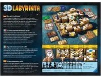 Ravensburger 00.026.113 3d labyrinth gioco da tavolo viaggio/avventura - 26113