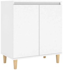 Credenza bianca 103,5x35x70 cm in legno multistrato