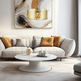 Lampadario a sospensione con filo FIORE 1xE27/15W/230V oro