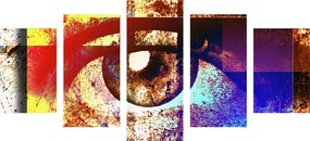 Quadri 5 pezzi – Occhio surrealista