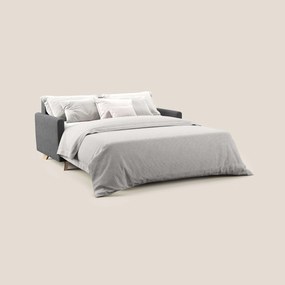 Edgar divano letto matrimoniale in tessuto felis impermeabile T03 grigio