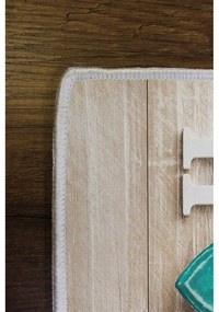 Runner marrone chiaro lavabile 80x200 cm Home - Oyo Concept