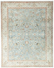 Mashad Tappeto persiano 380 x 300 Blu (Iran) Annodato A Mano