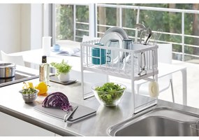 Vassoio di raccolta in metallo a due livelli Tower - YAMAZAKI