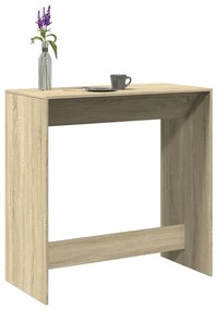Tavolo Da Bar Rovere Sonoma 102x50x103,5cm İn Legno Multistrato /