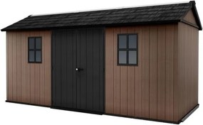 Casetta Da Giardino In Resina Newton Plus 7515/1575 Effetto Legno Keter