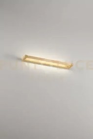 Slim applique in metallo oro opaco led 24w cct 2700k 3000k 4000k 19...