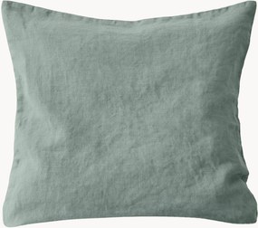 Copricuscino in lino Green Milieu