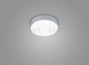 Plafoniera waco led dimmerabile d.30cm metallo alluminio 627413087