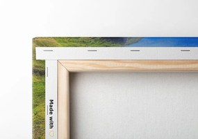 Quadro su tela – Cascata iconica in Islanda
