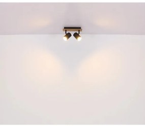 Globo 57905-2 - Faretto LINCA 2xGU10/35W/230V