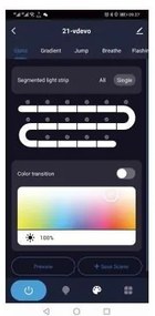 Immax NEO 07734L- Lampadina LED RGB dimmerabile MUSIC 18W/230V 5m IP65 Wi-Fi Tuya + TC