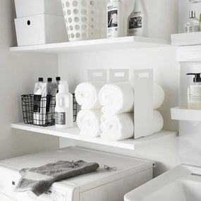 Set di stand portasciugamani bianchi in metallo 2 pz Tower – YAMAZAKI