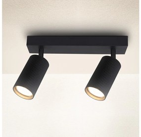 Brilagi - Faretto SELE MODERN 2xGU10/30W/230V nero