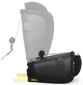 KINDERKRAFT - Seggiolino auto FIX2GO i-Size 76-150 cm nero