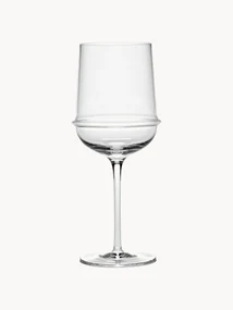 Bicchieri da vino bianco in vetro soffiato Dune 4 pz