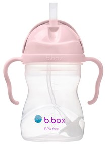 Tazza con cannuccia - rosa 240 ml