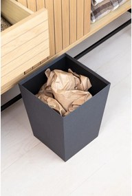 Cestino per la spazzatura nero Sofia Canvas Paper Laminate – Bigso