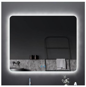 Brilagi - Specchio da bagno riscaldato con retroilluminazione a LED dimmerabile DIANA LED/17W/230V 60x60 cm IP44