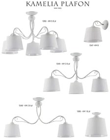 Jupiter 1347 - KM K B - Applique KAMELIA 1xE27/60W/230V