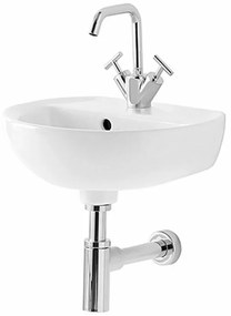 Lavabo sospeso 40 cm Geberit in ceramica lucida   Colibrì