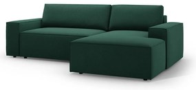 Divano letto verde (angolo destro) Jodie - Micadoni Home