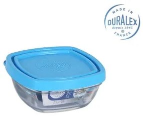 Porta pranzo Ermetico Duralex Freshbox Azzurro Quadrato (150 ml) (9 x 9 x 4 cm)