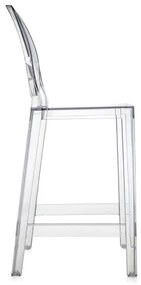 Sgabello policarbonato trasparente INVISIBILE H106