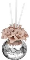 Profumatore rose in porcellana con argento Miro Silver