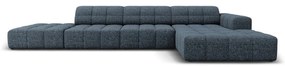 Divano angolare blu (angolo destro) Chicago - Cosmopolitan Design
