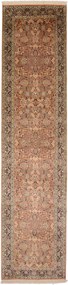 Cashmere Silk Tappeto 340x80 (Indian) Annodato A Mano
