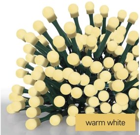 Catena LED da esterno natalizia 80xLED/13m IP44 bianco caldo