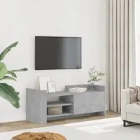 Mobile per TV Grigio Cemento 100x35x40 cm Legno Multistrato 848377