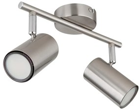 Globo 57914-2N - Faretto ALLVI 2xGU10/25W/230V cromo