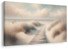 Quadro su tela – Sentiero verso il mare tra le dune