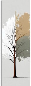 Stampa su tela – Albero minimalista interessante